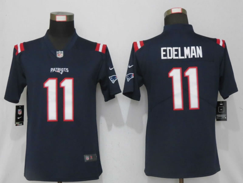 Women Nike New England Patriots 11 Edelman Nike Blue Alternate Vapor Limited Jersey,We sell and wholesale Women Nike New England Patriots 11 Edelman Nike Blue Alternate Vapor Limited Jersey on line form chian!